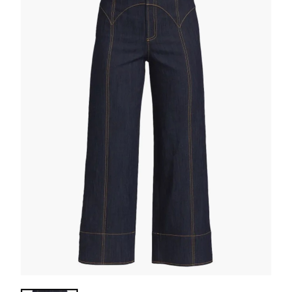 Cinq à Sept Nadine Wide-Leg Jeans size 2
